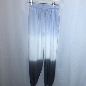 Knox Rose Blue and Gray Ombre Joggers